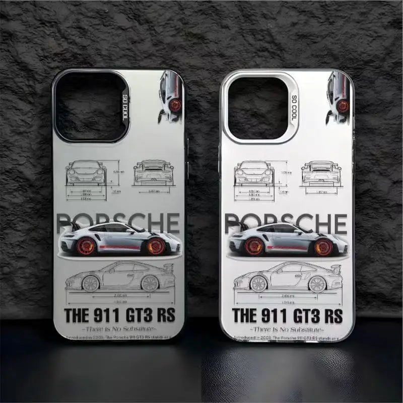 Cars Trendy brand cars Phone Case For iPhone 17 16e 16 15 14 13 12 11 Pro Max 17 Air XR XS Matte Shockproof Soft Cover